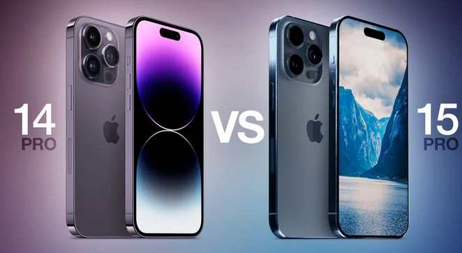 双柏苹果14pro维修店分享iPhone15Pro和iPhone14Pro比有哪些差异 